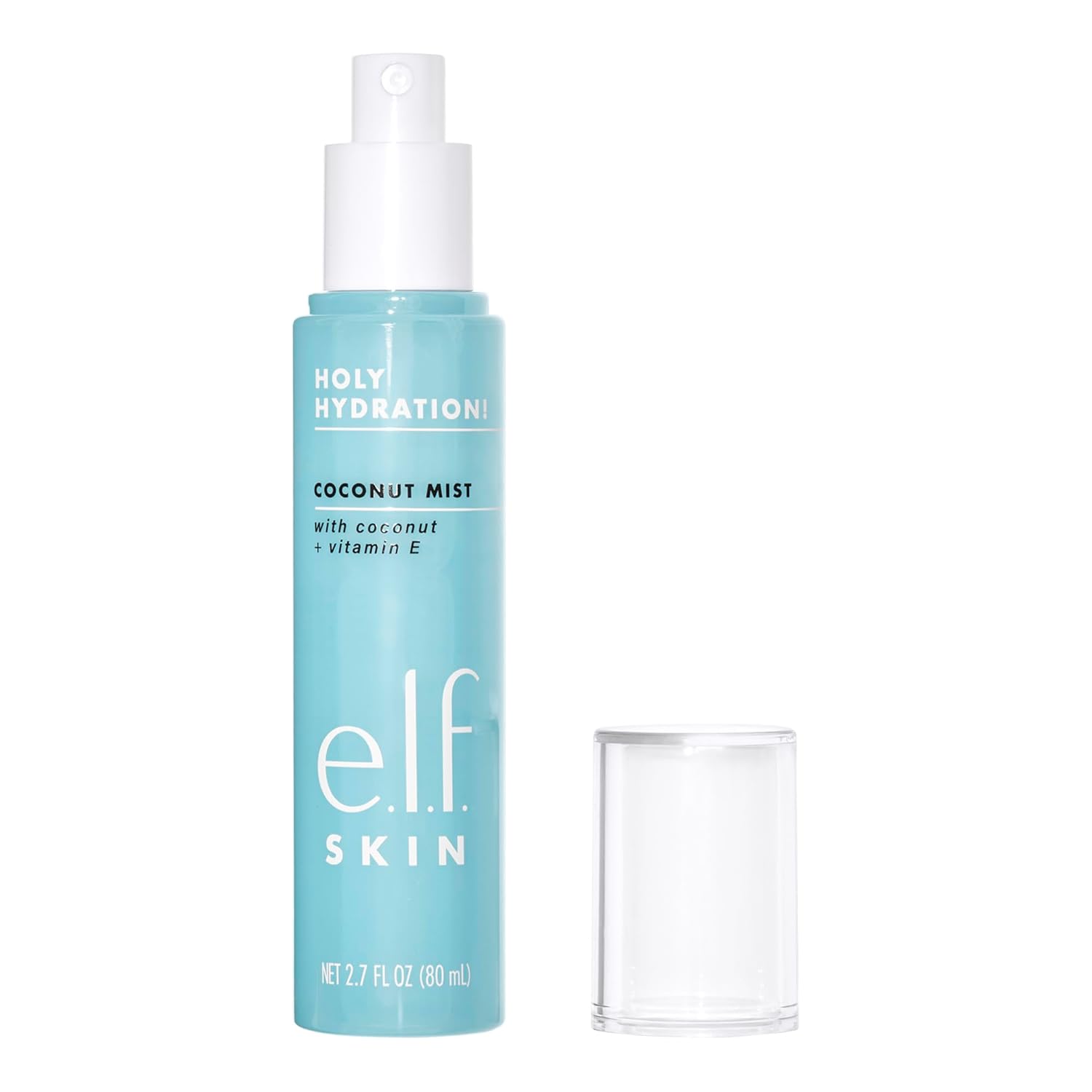 e.l.f. SKIN Holy Hydration! Hydrating Coconut Mist, Refreshes, Soothes & Invigorates Skin, Tropical Scent, 2.7 Fl Oz (Pack of 1) - 7DAY'S