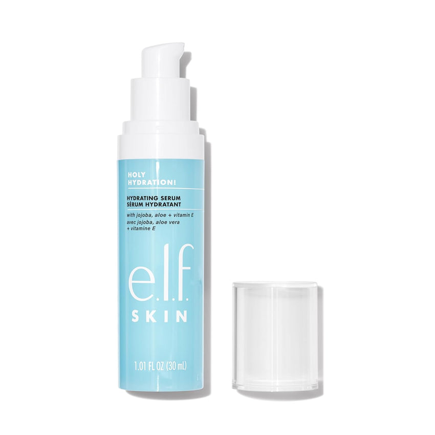 e.l.f. SKIN Holy Hydration! Hydrating Serum, Ultra Moisturizing Formula, Strengthens & Protects Skin, 1.01 Fl Oz, 30 ml - 7DAY'S