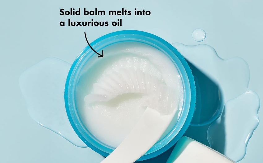 e.l.f. SKIN Holy Hydration! Makeup Melting Cleansing Balm, Face Cleanser & Makeup Remover, Infused with Hyaluronic Acid to Hydrate Skin - 7DAY'S
