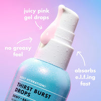 e.l.f. SKIN Holy Hydration! Thirst Burst Drops, Serum For A Radiant Complexion Instantly & Over Time, Made With Hyaluronic Acid, Vegan & Cruelty - Free - 7DAY'S