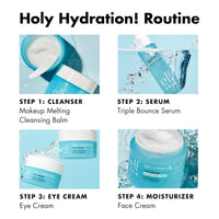 e.l.f. SKIN Holy Hydration! Triple Bounce Serum, 1.7% Hyaluronic Acid Serum For Plump, Bouncy Skin, Great For Hydrating Dry Skin - 7DAY'S