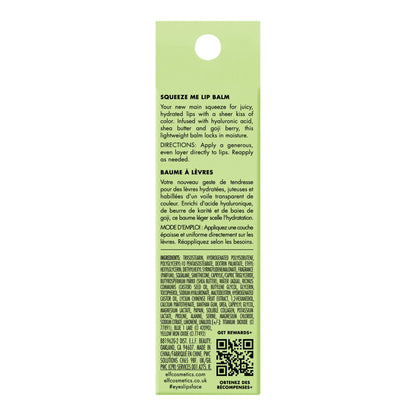 e.l.f. Squeeze Me Lip Balm, Moisturizing Lip Balm For A Sheer Tint Of Color, Infused With Hyaluronic Acid, Vegan & Cruelty - free, Strawberry - 7DAY'S