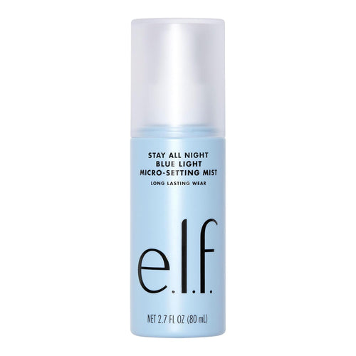 e.l.f. Stay All Day Blue Light Micro - Setting Mist Spray & Skin Refresher For A Matte Finish, Reduces Transmission, 2.7 Fl Oz - 7DAY'S
