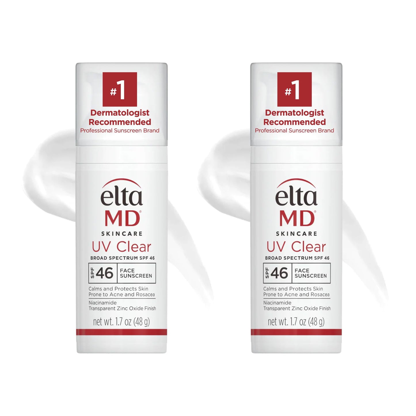 EltaMD UV Clear Face Sunscreen SPF 46, Oil - Free Sunscreen with Zinc Oxide, Dermatologist Recommended - 7DAY'S