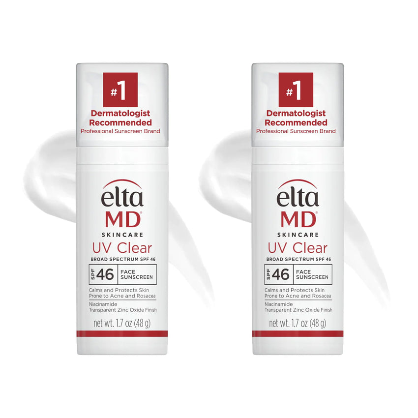 EltaMD UV Clear Face Sunscreen SPF 46, Oil - Free Sunscreen with Zinc Oxide, Dermatologist Recommended - 7DAY'S