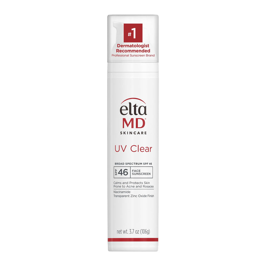 EltaMD UV Clear Face Sunscreen SPF 46, Oil - Free Sunscreen with Zinc Oxide, Dermatologist Recommended - 7DAY'S