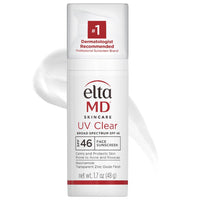 EltaMD UV Clear Face Sunscreen SPF 46, Oil - Free Sunscreen with Zinc Oxide, Dermatologist Recommended - 7DAY'S