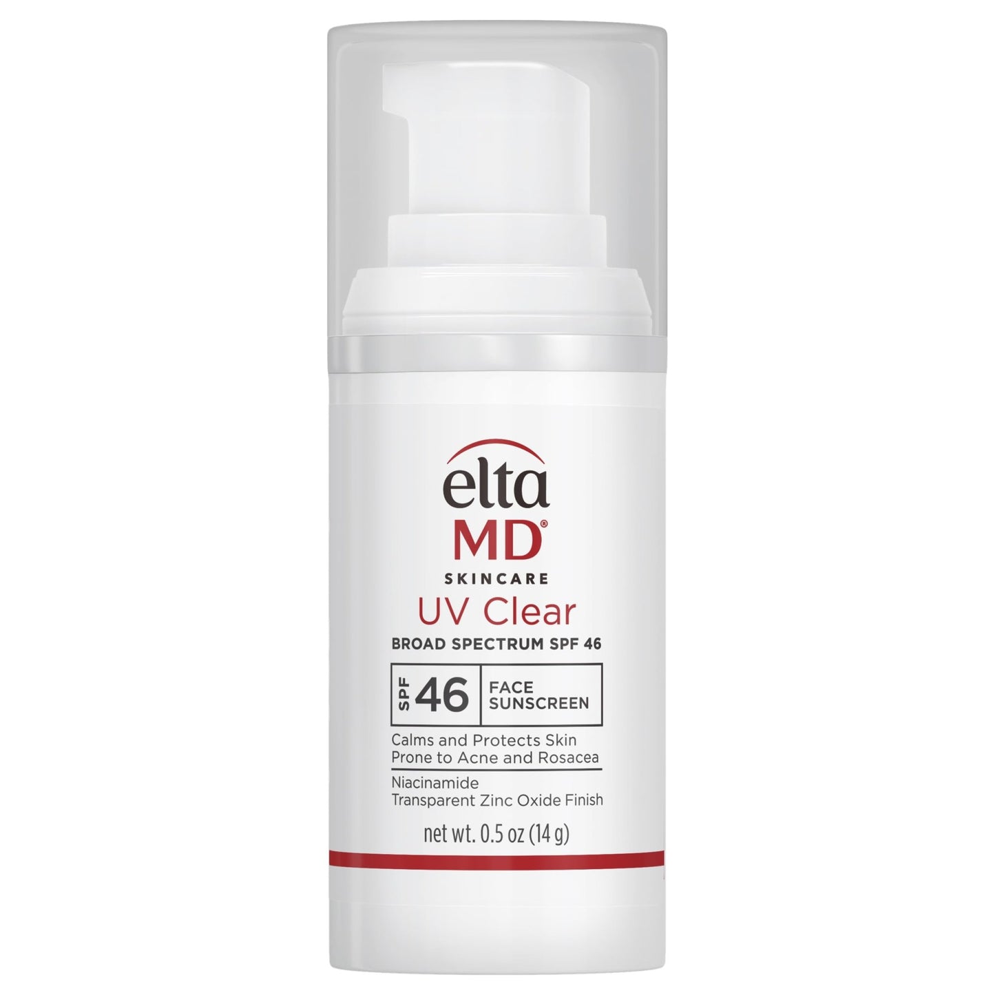 EltaMD UV Clear Face Sunscreen SPF 46, Oil - Free Sunscreen with Zinc Oxide, Dermatologist Recommended - 7DAY'S