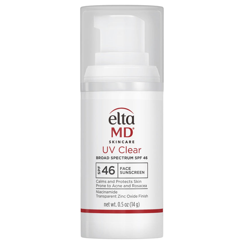 EltaMD UV Clear Face Sunscreen SPF 46, Oil - Free Sunscreen with Zinc Oxide, Dermatologist Recommended - 7DAY'S
