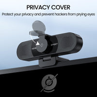 EMEET 1080P Webcam with Microphone, C960 Web Camera, 2 Mics, 90° FOV, USB Type - A & A - to - C Adapter, Plug&Play Computer Camera for Online Calling/Conferencing, Zoom/Teams/Facetime/YouTube, 2025 Version - 7DAY'S