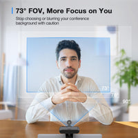 EMEET 1080P Webcam with Microphone, C960 Web Camera, 2 Mics, 90° FOV, USB Type - A & A - to - C Adapter, Plug&Play Computer Camera for Online Calling/Conferencing, Zoom/Teams/Facetime/YouTube, 2025 Version - 7DAY'S