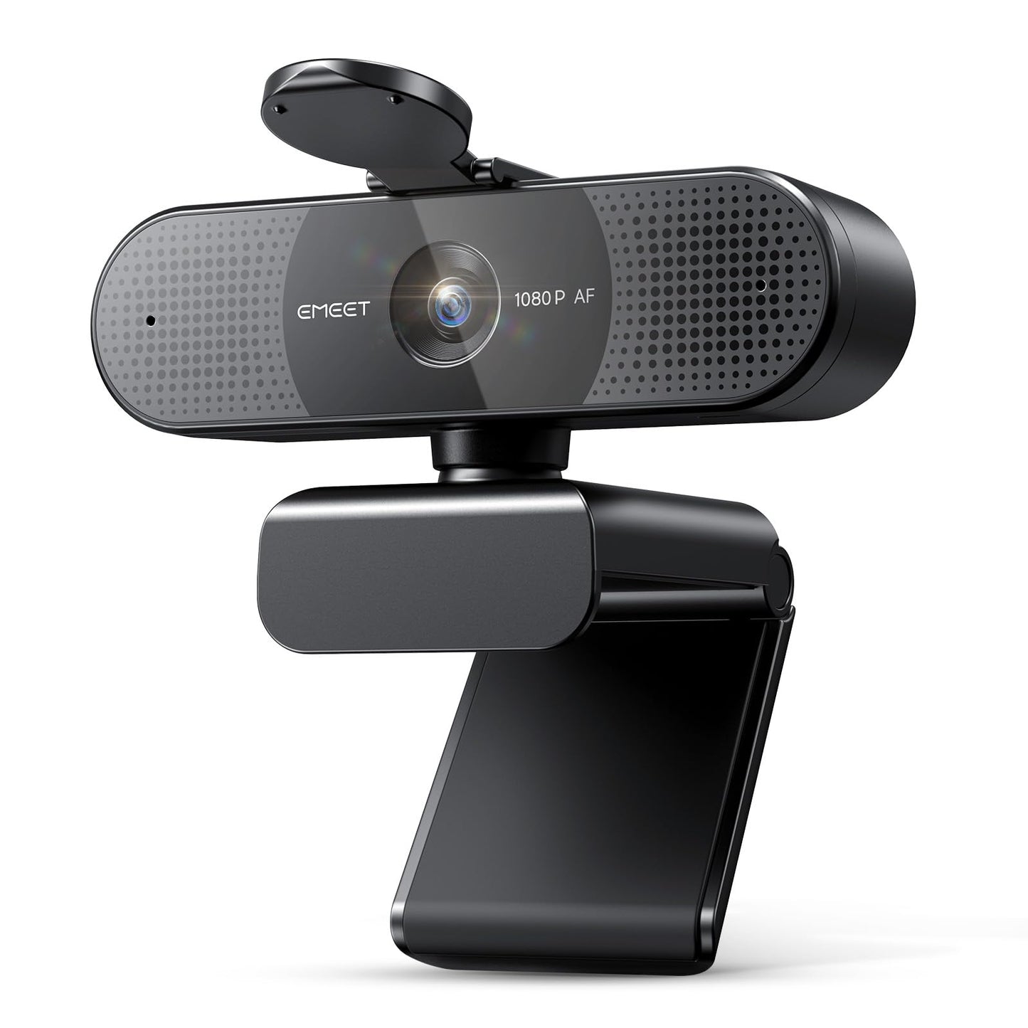 EMEET 1080P Webcam with Microphone, C960 Web Camera, 2 Mics, 90° FOV, USB Type - A & A - to - C Adapter, Plug&Play Computer Camera for Online Calling/Conferencing, Zoom/Teams/Facetime/YouTube, 2025 Version - 7DAY'S