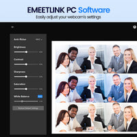 EMEET 1080P Webcam with Microphone, C960 Web Camera, 2 Mics, 90° FOV, USB Type - A & A - to - C Adapter, Plug&Play Computer Camera for Online Calling/Conferencing, Zoom/Teams/Facetime/YouTube, 2025 Version - 7DAY'S