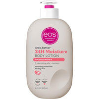 eos Shea Better Body Lotion Vanilla Cashmere, 24 - Hour Moisture Skin Care, Lightweight & Non - Greasy, Natural Shea, Vegan, Vanilla Body Lotion, 16 fl oz - 7DAY'S