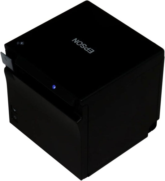 Epson TM - M30II Thermal Wireless Dongle Required POS Receipt Printer - Bluetooth and Ethernet Connectivity - Thermal line Printing Technology, 250 mm/sec Print Speed, 203 dpi, Auto - Cutter, Monochrome - 7DAY'S