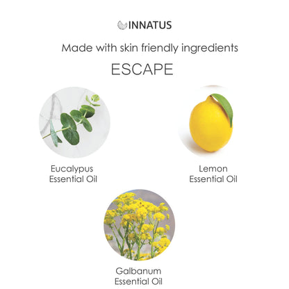 Escape Shower Spray with Eucalyptus & Lemon – 4oz Aromatherapy Shower Steamer Mist for Relaxation & Stress Relief – Infused with Galbanum for a Spa - Like Experience – Made in the USA " - 7DAY'S