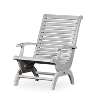 Eucalyptus Plantation Chair, Silver Gray - 7DAY'S