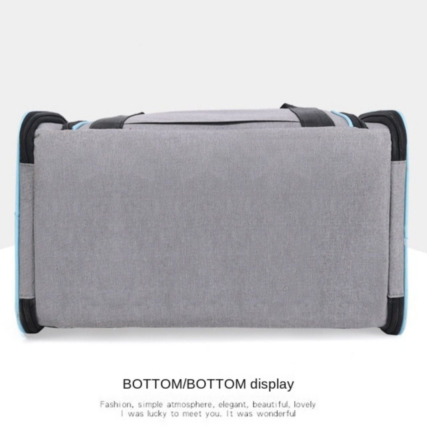 Expandable Pet Carrier Airline Approved Cat Dog Carrier Cat Collapsible Soft Carrier Bag with Removable Fleece Pad Pockets Breathable Mesh Adjustable Shoulder Strap Ban on Amazon sales - 7DAY'S
