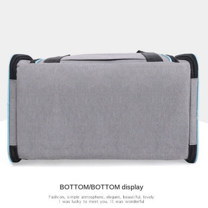 Expandable Pet Carrier Airline Approved Cat Dog Carrier Cat Collapsible Soft Carrier Bag with Removable Fleece Pad Pockets Breathable Mesh Adjustable Shoulder Strap Ban on Amazon sales - 7DAY'S