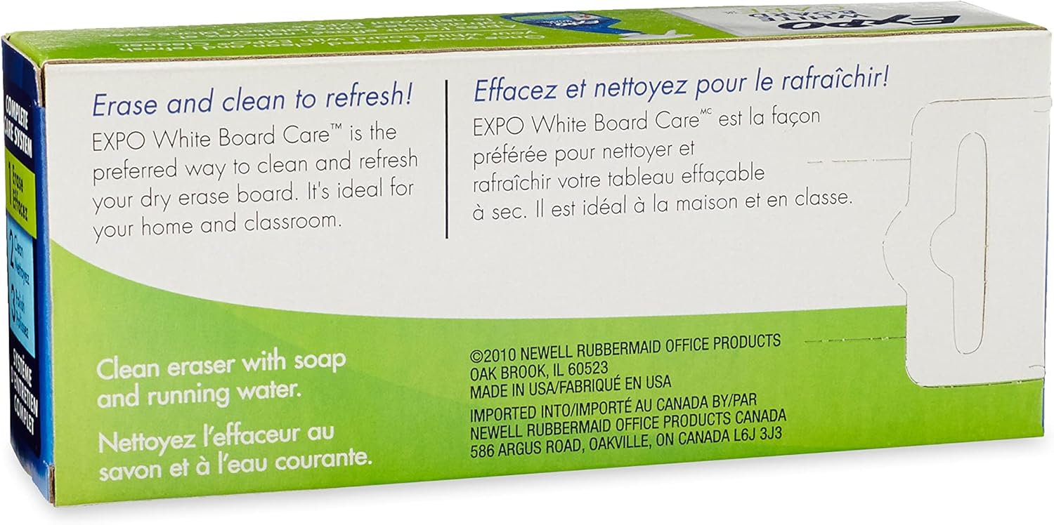 EXPO Dry Erase Soft Pile Block Whiteboard Eraser 5 - 1/8 in. x 1 - 1/2 in. - 7DAY'S