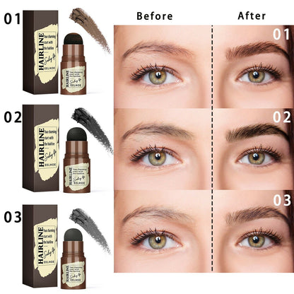 Eyebrow Stamp Stencil Kit, 24 Pc Eyebrow Shaping Stencils, Long - lasting Eyebrow Brow Definer, Perfect Make - up Reusable Kit - 7DAY'S