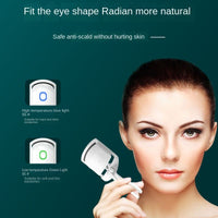 Eyelash Curler Portable Electric Heated Comb Eye Lash Long Lasting Eyelashes Curls Thermal Eyelash Curler Makeup Tools Heated Eyelash Curlers,Rechargeable Electric Eyelash Curler,Handheld Eyelash Heat - 7DAY'S