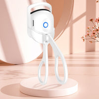 Eyelash Curler Portable Electric Heated Comb Eye Lash Long Lasting Eyelashes Curls Thermal Eyelash Curler Makeup Tools Heated Eyelash Curlers,Rechargeable Electric Eyelash Curler,Handheld Eyelash Heat - 7DAY'S