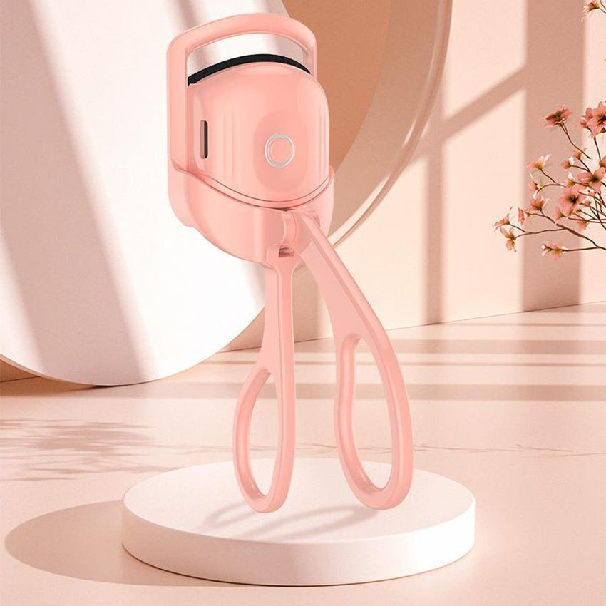 Eyelash Curler Portable Electric Heated Comb Eye Lash Long Lasting Eyelashes Curls Thermal Eyelash Curler Makeup Tools Heated Eyelash Curlers,Rechargeable Electric Eyelash Curler,Handheld Eyelash Heat - 7DAY'S