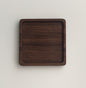 Unpainted Japanese Walnut Insulated Wooden Coaster