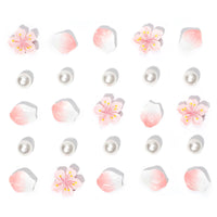 Fabric Cherry Shoe Charms for Girls, 20Pcs Cute PVC Charms for Clog Sandals, DIY Shoe Decoration Charms for Party Favor - 7DAY'S