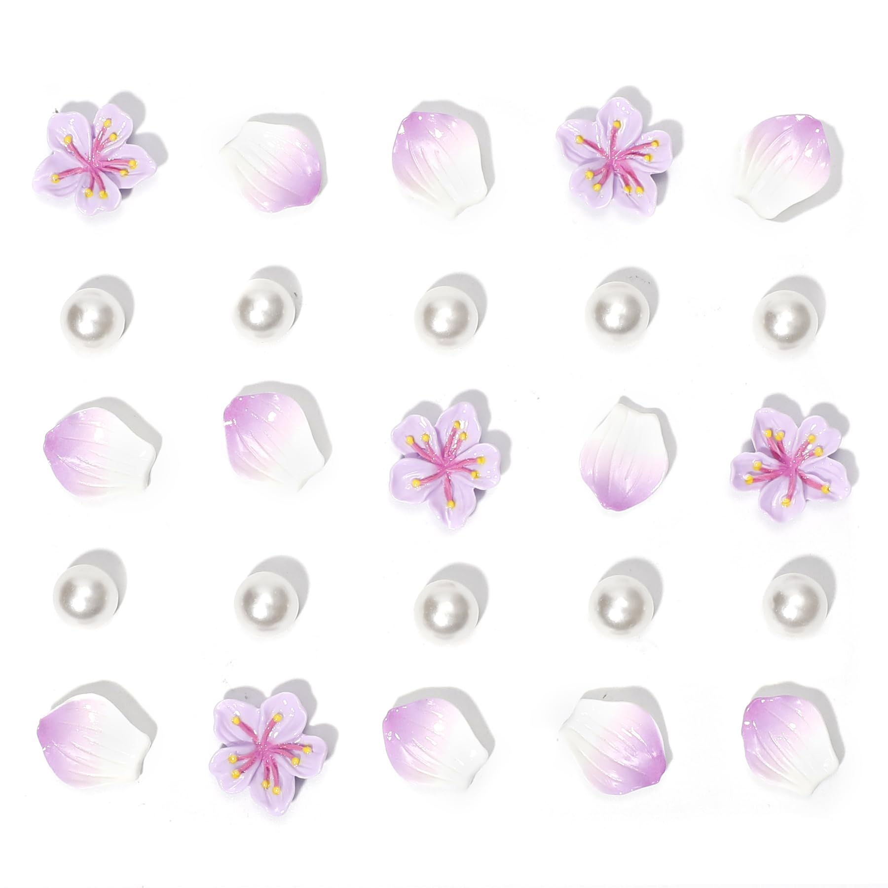 Fabric Cherry Shoe Charms for Girls, 20Pcs Cute PVC Charms for Clog Sandals, DIY Shoe Decoration Charms for Party Favor - 7DAY'S