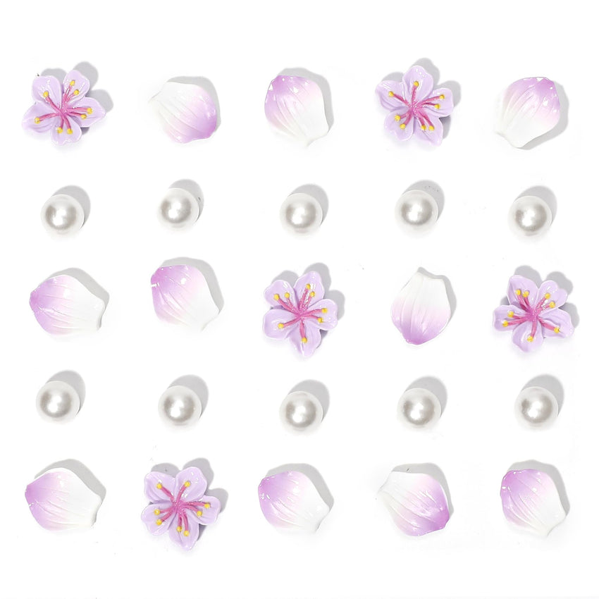 Fabric Cherry Shoe Charms for Girls, 20Pcs Cute PVC Charms for Clog Sandals, DIY Shoe Decoration Charms for Party Favor - 7DAY'S