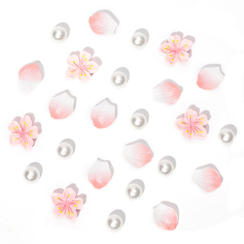 Fabric Cherry Shoe Charms for Girls, 20Pcs Cute PVC Charms for Clog Sandals, DIY Shoe Decoration Charms for Party Favor