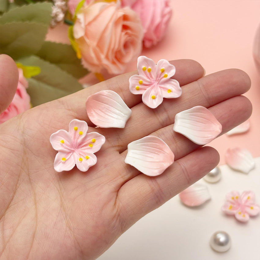 Fabric Cherry Shoe Charms for Girls, 20Pcs Cute PVC Charms for Clog Sandals, DIY Shoe Decoration Charms for Party Favor - 7DAY'S