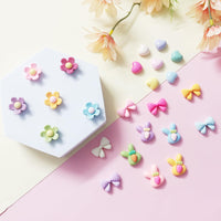 Fabric Cherry Shoe Charms for Girls, 20Pcs Cute PVC Charms for Clog Sandals, DIY Shoe Decoration Charms for Party Favor - 7DAY'S