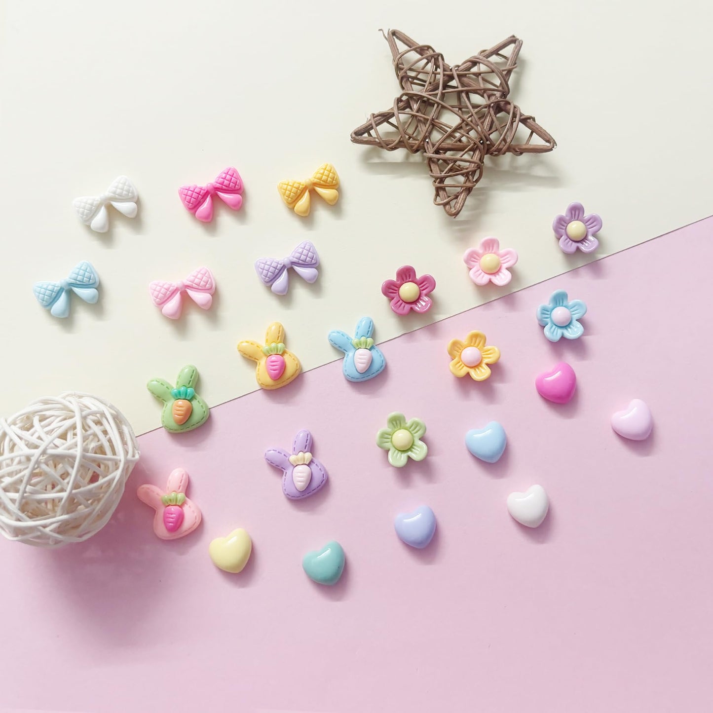 Fabric Cherry Shoe Charms for Girls, 20Pcs Cute PVC Charms for Clog Sandals, DIY Shoe Decoration Charms for Party Favor - 7DAY'S