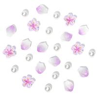 Fabric Cherry Shoe Charms for Girls, 20Pcs Cute PVC Charms for Clog Sandals, DIY Shoe Decoration Charms for Party Favor - 7DAY'S