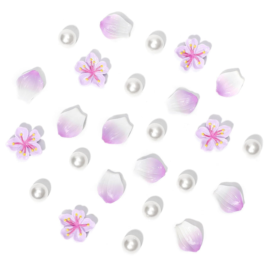 Fabric Cherry Shoe Charms for Girls, 20Pcs Cute PVC Charms for Clog Sandals, DIY Shoe Decoration Charms for Party Favor - 7DAY'S