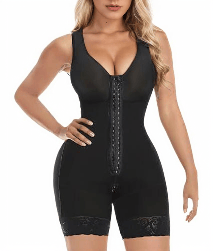 Fajas Colombianas Shapewear for Women Tummy Control Post Surgery Full Body Shaper Butt Lifter with Zipper Crotch skimsbodysuits solleonnewfajascurve elegant figure fajas melibelt bodysuitfajashaper - 7DAY'S