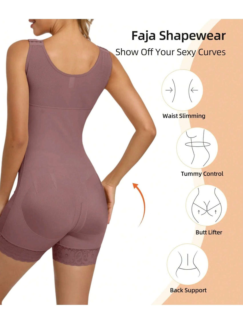 Fajas Colombianas Shapewear for Women Tummy Control Post Surgery Full Body Shaper Butt Lifter with Zipper Crotch,corset tops for women,fajas colombianas moldeadoras - 7DAY'S