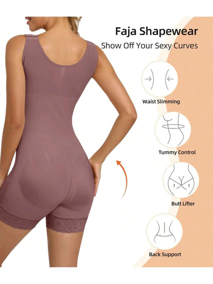 Fajas Colombianas Shapewear for Women Tummy Control Post Surgery Full Body Shaper Butt Lifter with Zipper Crotch,corset tops for women,fajas colombianas moldeadoras - 7DAY'S