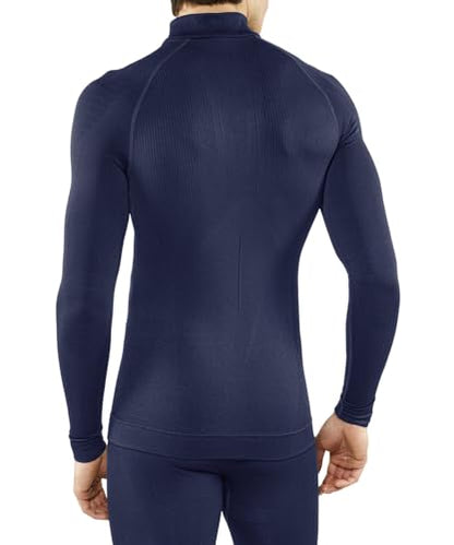 FALKE Men's Maximum Warm Zip Base Layer Top, 1 Piece - 7DAY'S