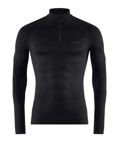 FALKE Men's Maximum Warm Zip Base Layer Top, 1 Piece - 7DAY'S