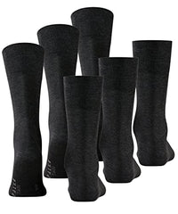 FALKE Men's Tiago Cotton Dress Socks, 3 Pairs - 7DAY'S