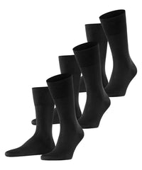 FALKE Men's Tiago Cotton Dress Socks, 3 Pairs - 7DAY'S