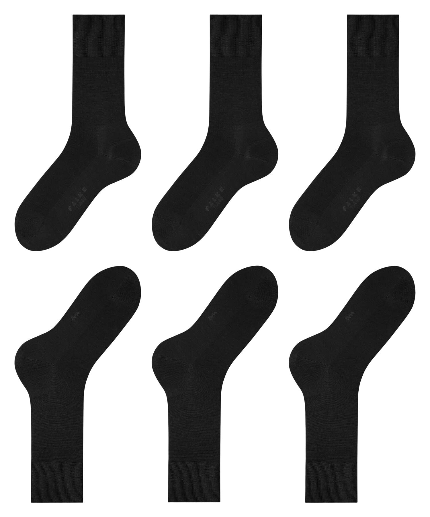 FALKE Men's Tiago Cotton Dress Socks, 3 Pairs - 7DAY'S