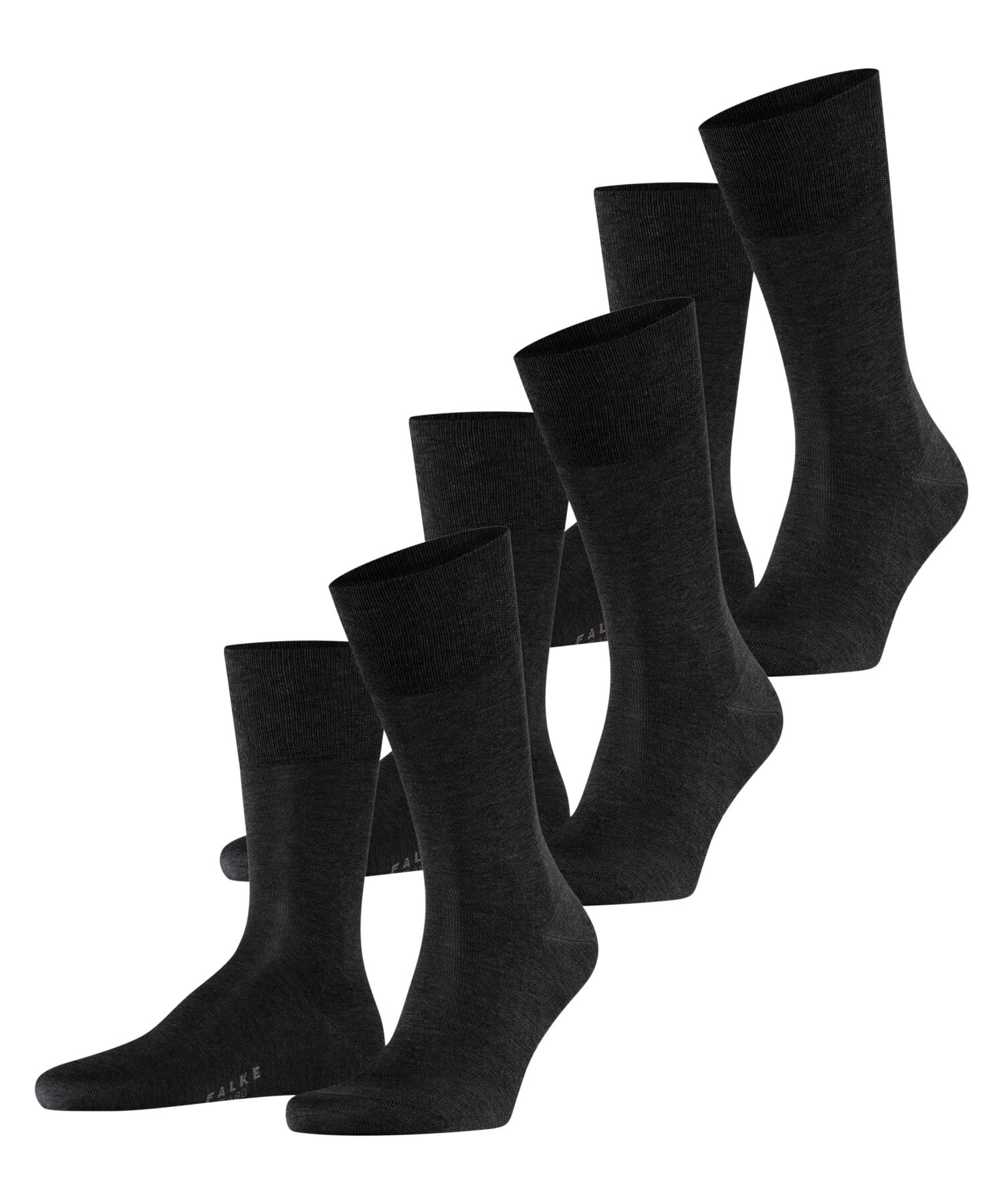 FALKE Men's Tiago Cotton Dress Socks, 3 Pairs - 7DAY'S