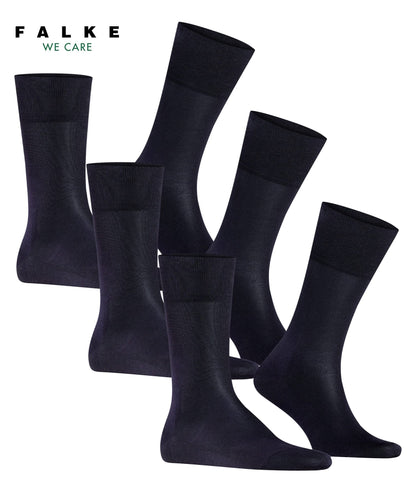 FALKE Men's Tiago Cotton Dress Socks, 3 Pairs - 7DAY'S