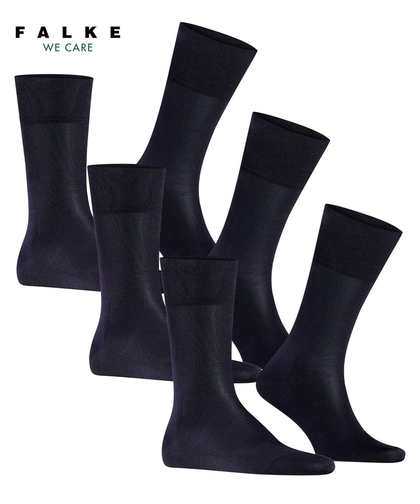 FALKE Men's Tiago Cotton Dress Socks, 3 Pairs - 7DAY'S
