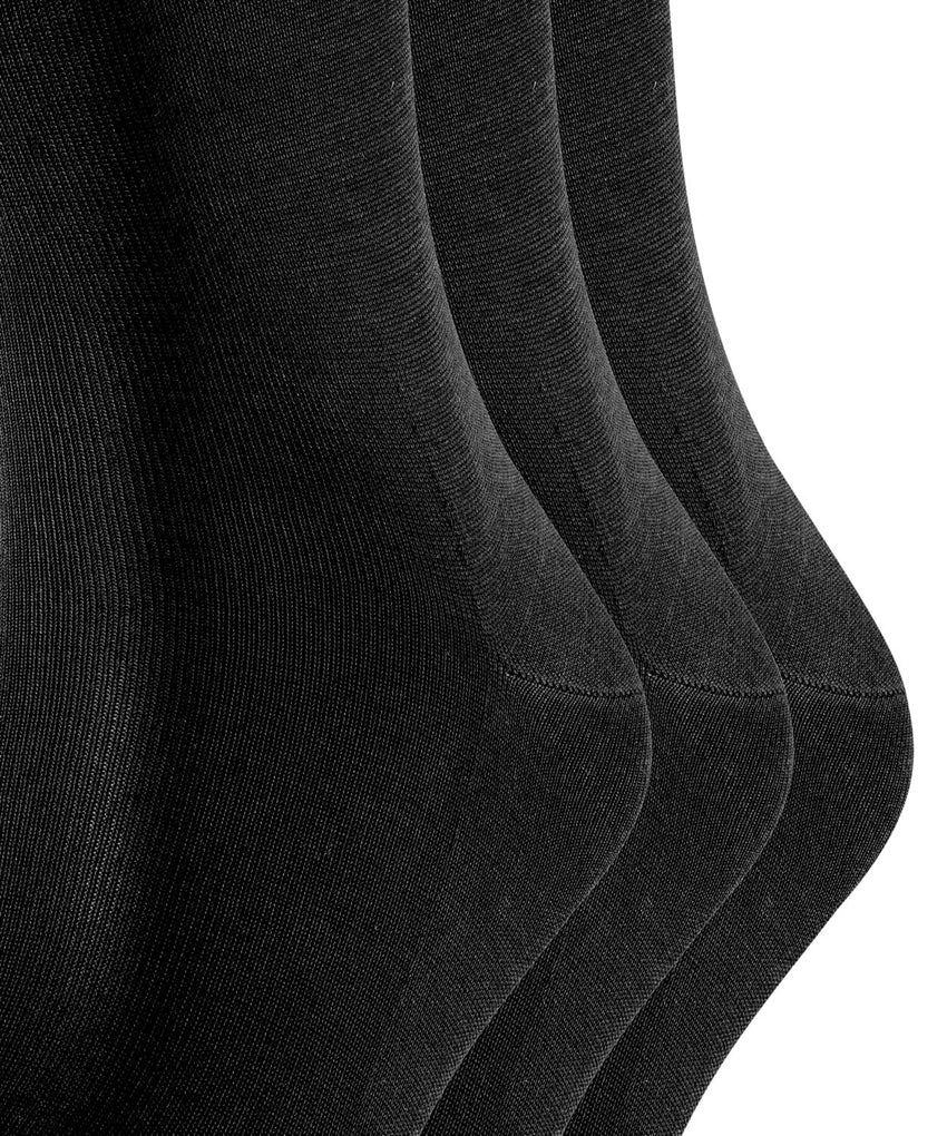 FALKE Men's Tiago Cotton Dress Socks, 3 Pairs - 7DAY'S